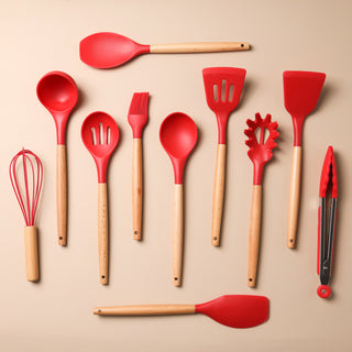 Kitchen Tools Set - Red