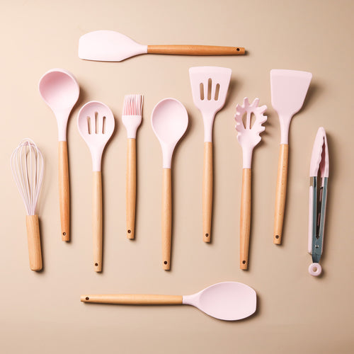 Kitchen Tools Set - Pink - Kitchen Tool