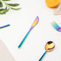 Vintage Stainless Steel Cutlery Set Of 4 Multicolour