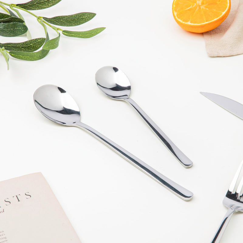 Vintage Stainless Steel Cutlery Set Of 4 Silver