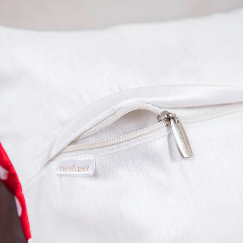 Christmas Snowman Velvet Cushion Cover 16 Inch X 16 Inch