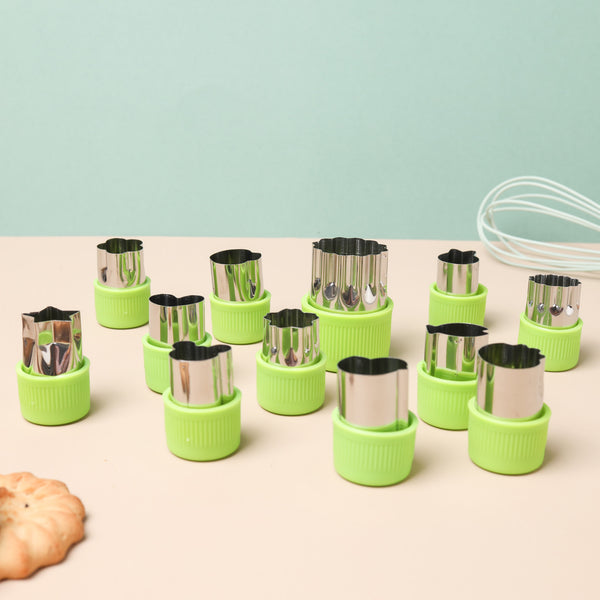 Shape Cutters Set Green - Kitchen Tool
