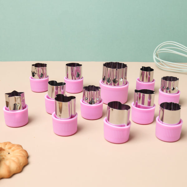 Pink Cookie Cutter Set - Kitchen Tool