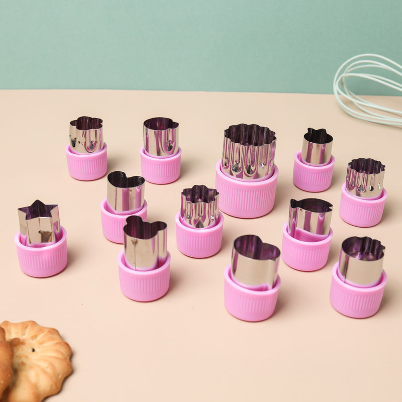 Pink Cookie Cutter Set - Kitchen Tool