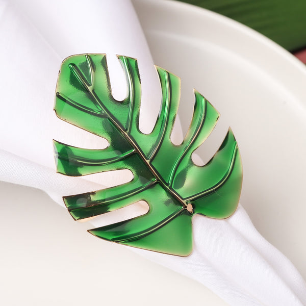 Tropical Leaf Napkin Ring