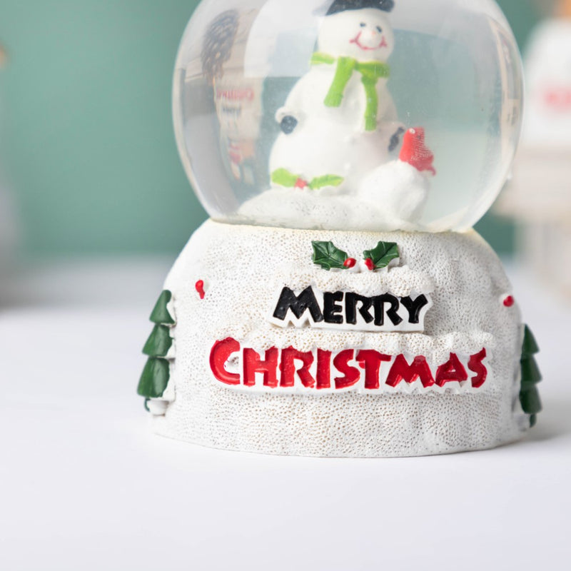 Snowman Snow Globe LED Light Large - Showpiece | Home decor item | Room decoration item