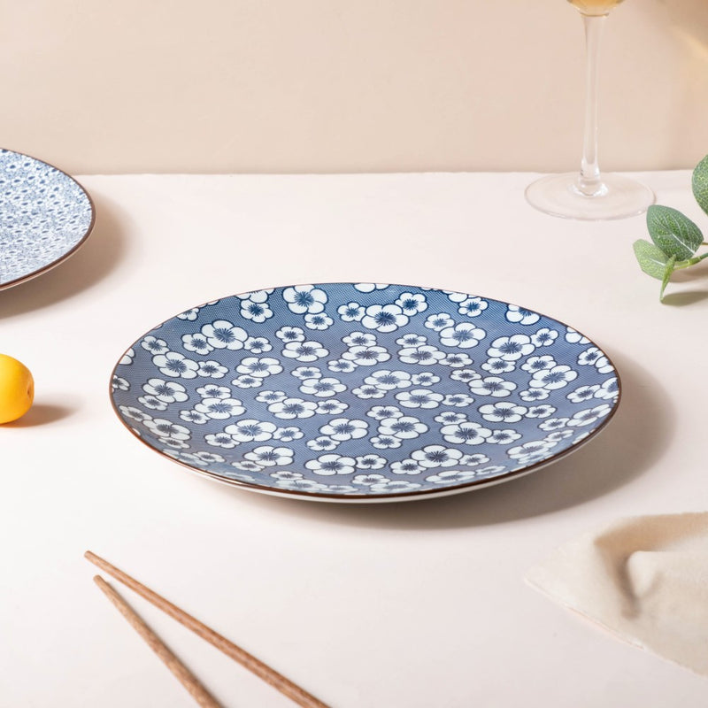 Mandala Dinner Plate - Serving plate, lunch plate, ceramic dinner plates| Plates for dining table & home decor