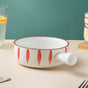 Teardrop Red 21 Piece Dinner Set For 6