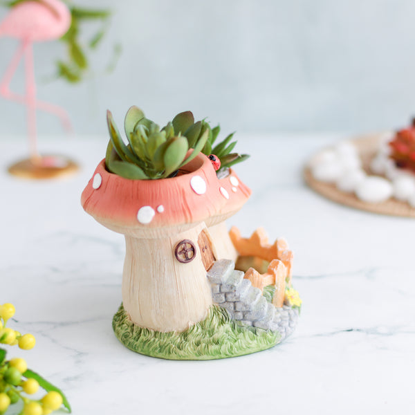 Mushroom Planter - Plant pot and plant stands | Room decor items