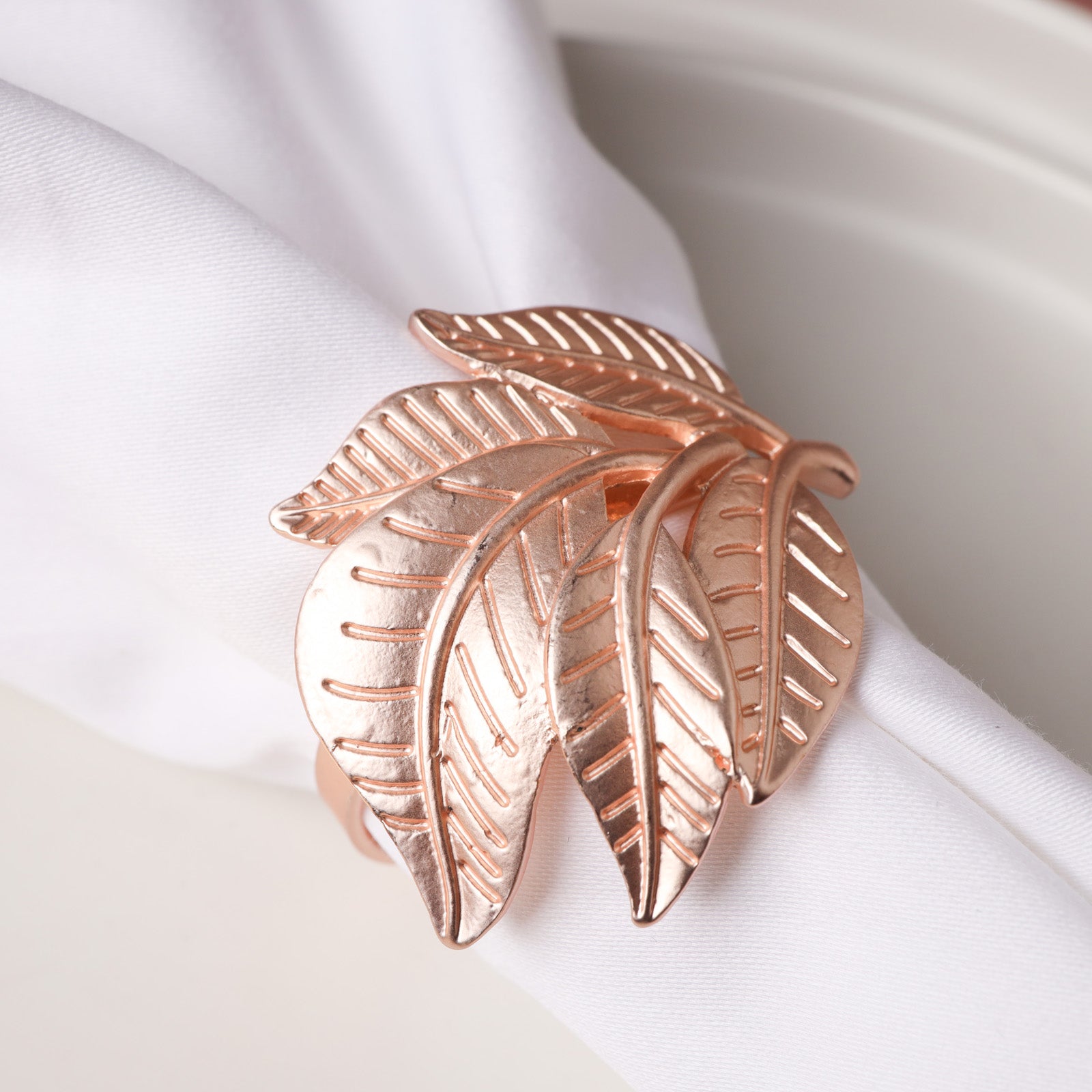 Rose gold 2025 napkin holders