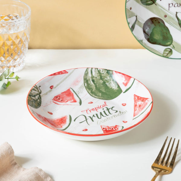 Modern Fruit Plates - Serving plate, snack plate, dessert plate | Plates for dining & home decor