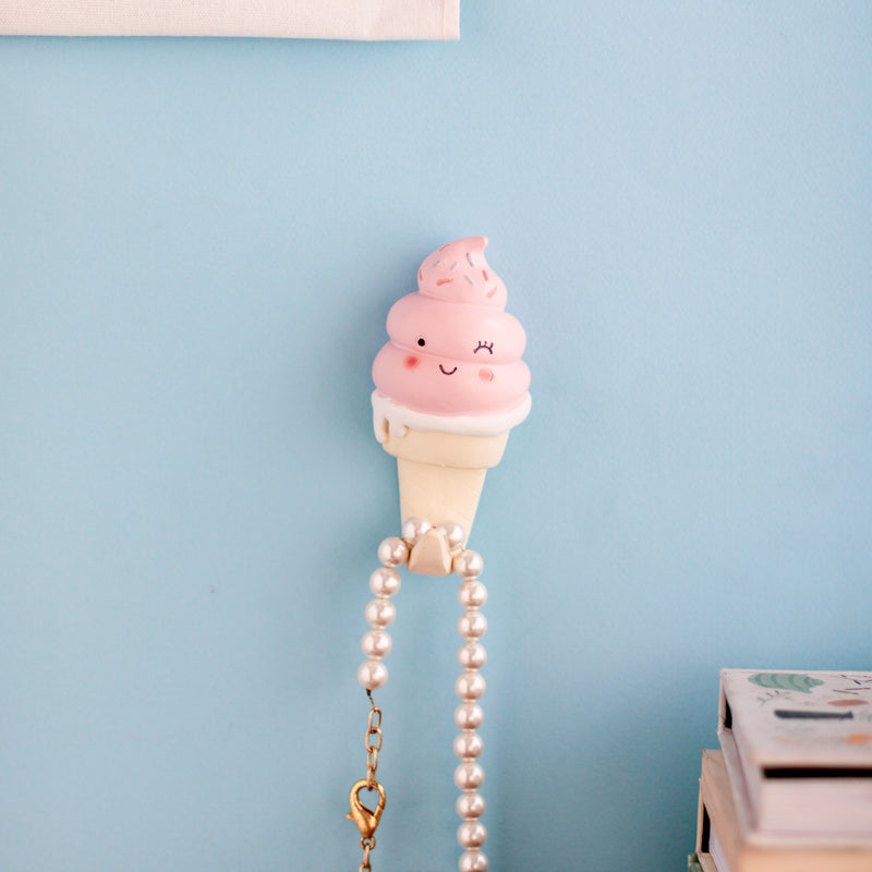 Ice Cream Hook - Wall hook/wall hanger for wall decoration & wall design | Home & room decoration ideas