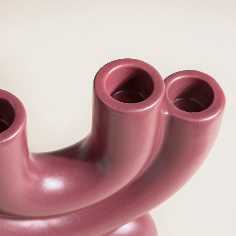 Organ Ceramic 4 Arm Candle Holder - Candle stand | Room decor ideas