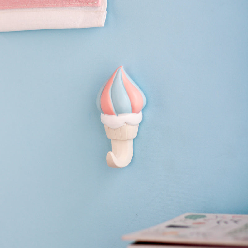 Ice Cream Hook - Wall hook/wall hanger for wall decoration & wall design | Home & room decoration ideas