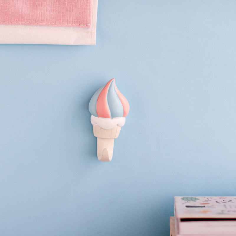 Ice Cream Hook - Wall hook/wall hanger for wall decoration & wall design | Home & room decoration ideas