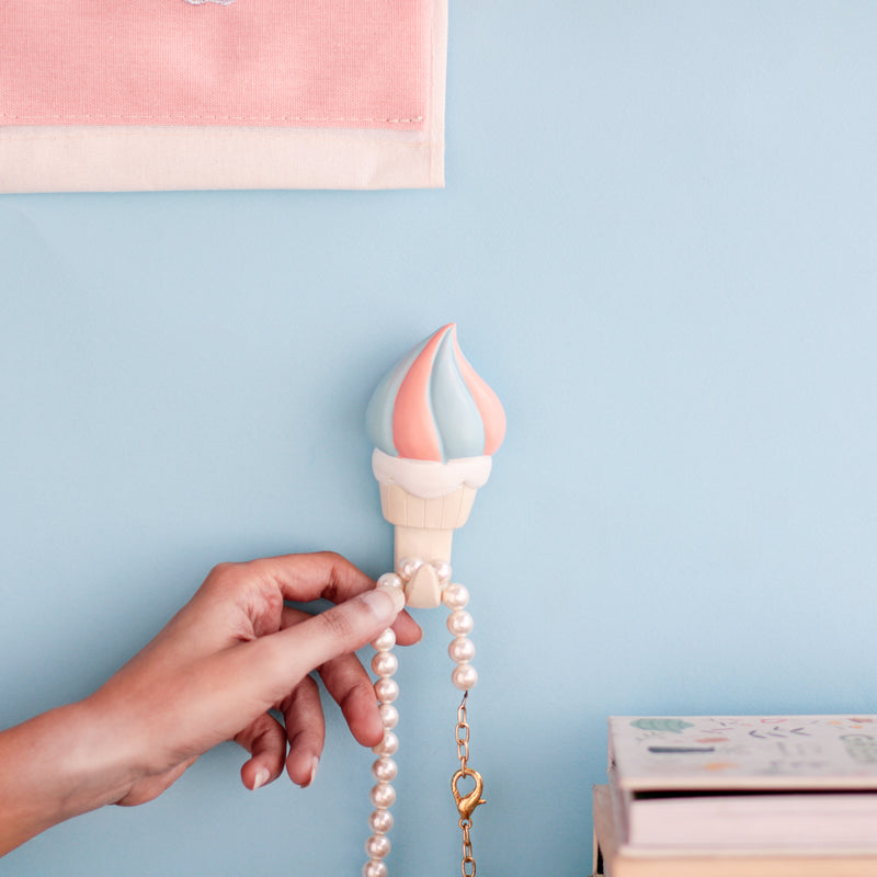 Ice Cream Hook - Wall hook/wall hanger for wall decoration & wall design | Home & room decoration ideas