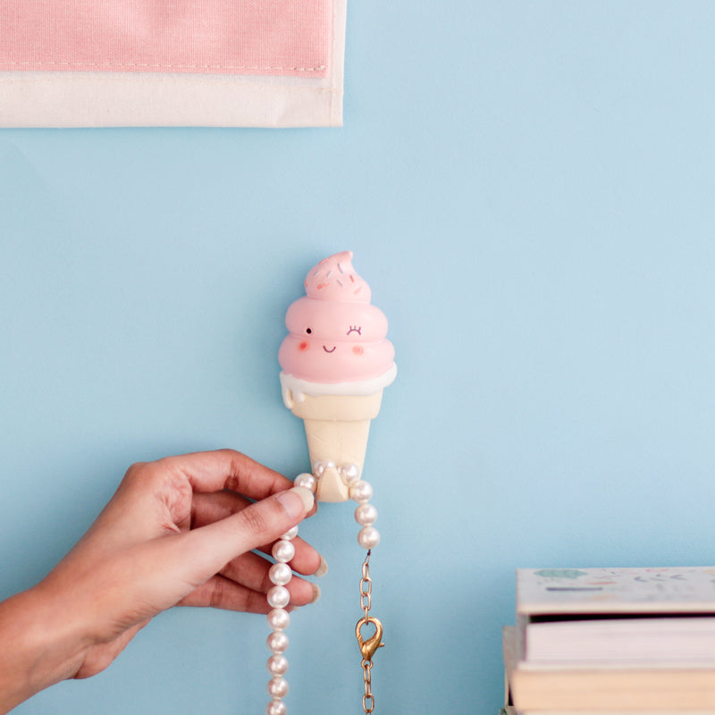 Ice Cream Hook - Wall hook/wall hanger for wall decoration & wall design | Home & room decoration ideas
