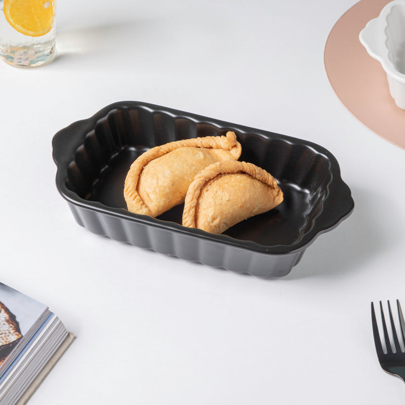 Black Berry Textured Baking Tray 7 Inch - Baking Dish