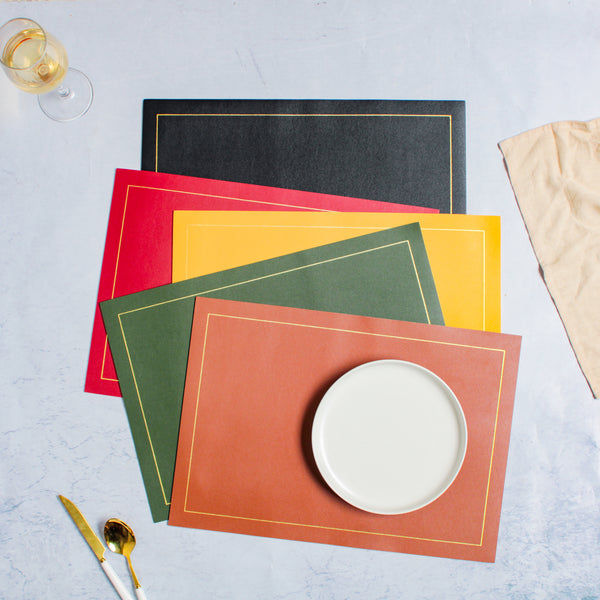 Leather Placemat Set of 2