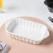 Snow White Textured Baking Tray 7 Inch - Baking Dish