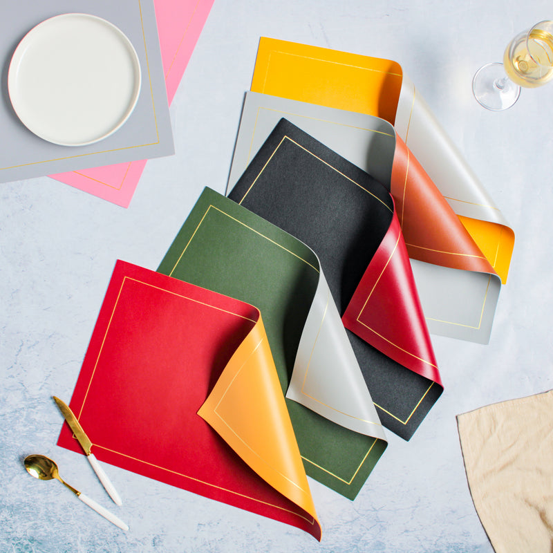 Leather Placemat Set of 2