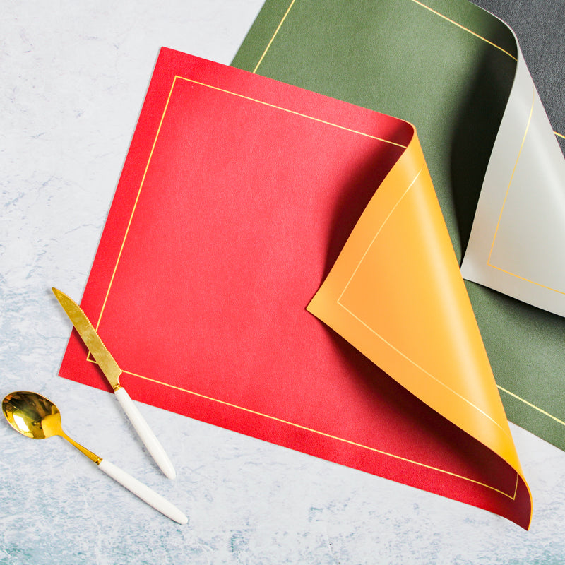 Leather Placemat Set of 2