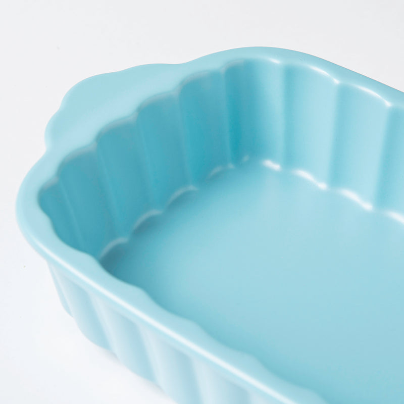 Blue Muffin Textured Baking Tray 7 Inch - Baking Dish