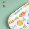 Ukiyo Ceramic Long Plate 11 inch - Ceramic platter, serving platter, fruit platter | Plates for dining table & home decor