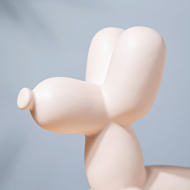 Balloon Dog Ceramic Showpiece Off White - Showpiece | Home decor item | Room decoration item