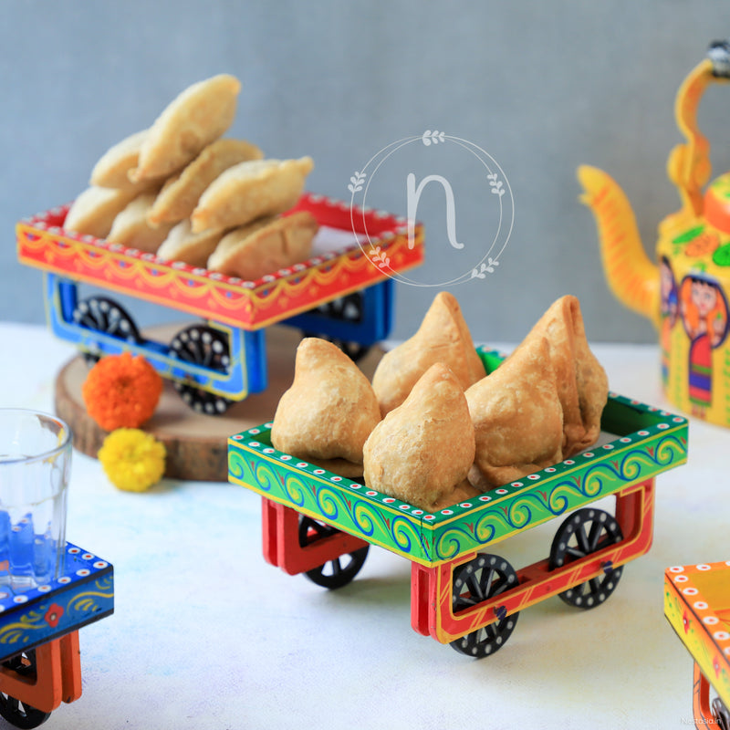 Wooden Cart - Showpiece | Home decor item | Room decoration item