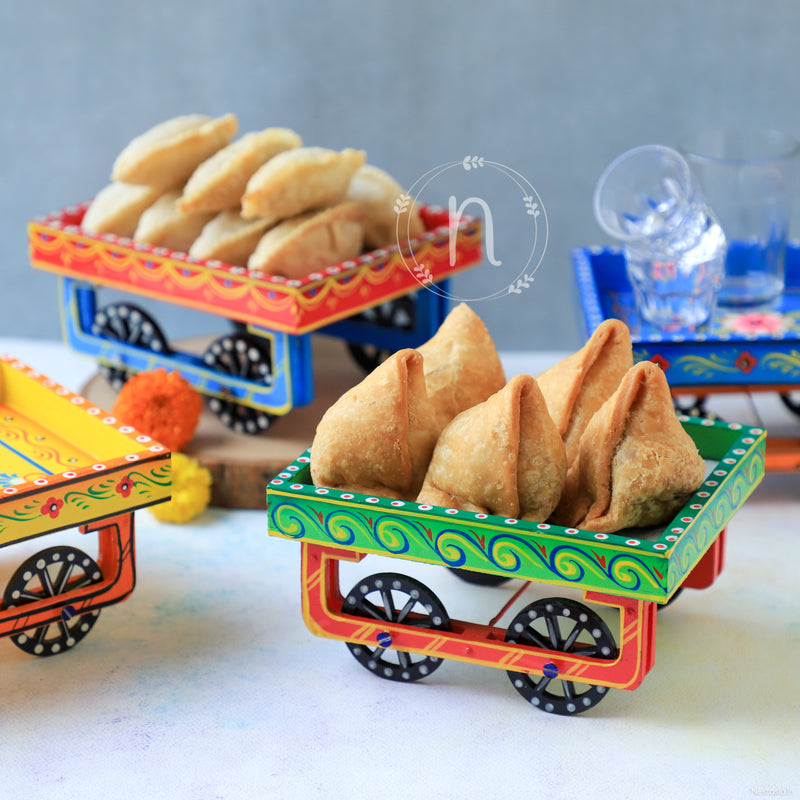Wooden Cart - Showpiece | Home decor item | Room decoration item