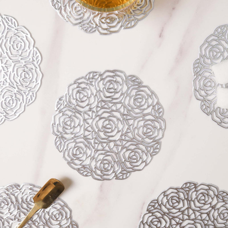 Rose Coaster Set of 6