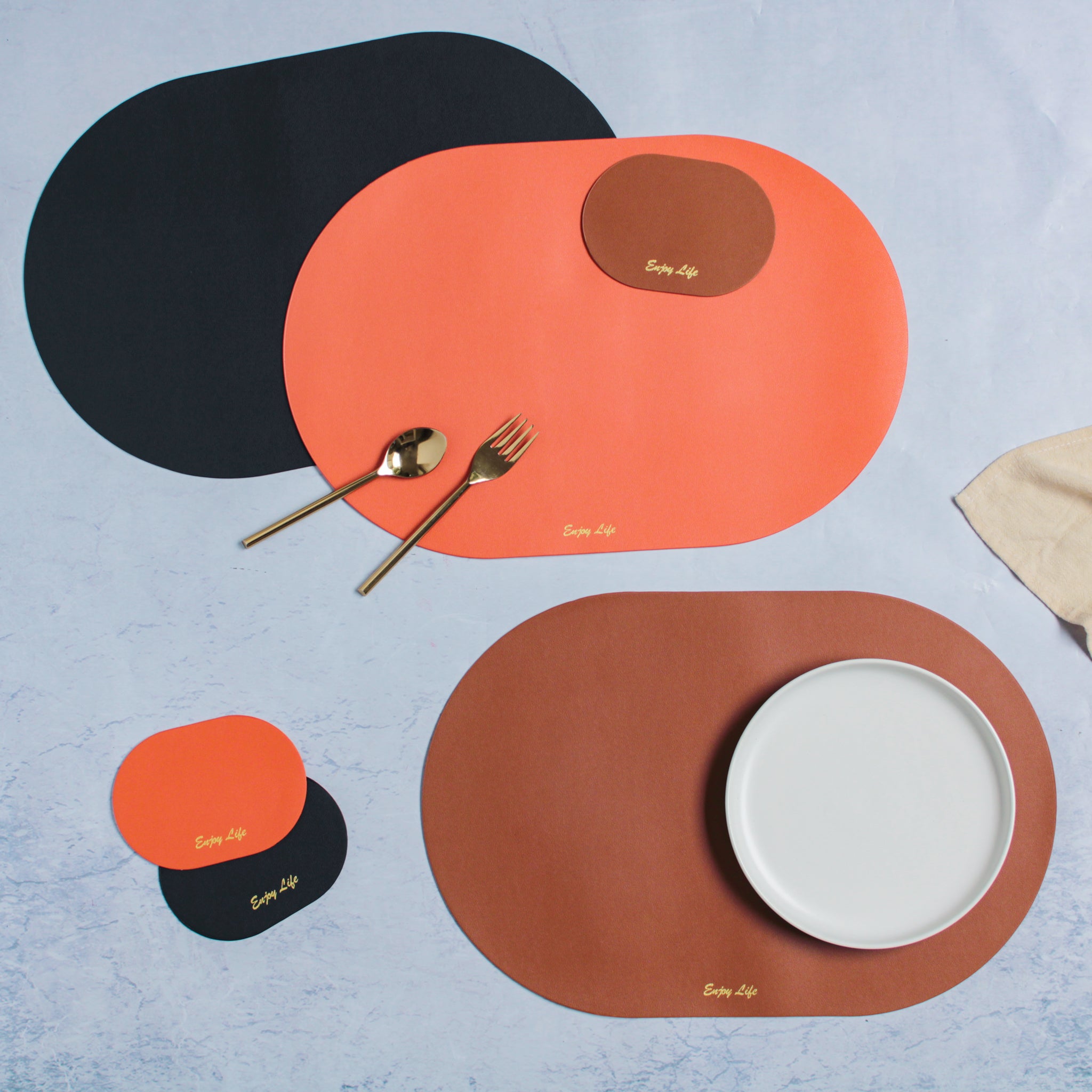 Placemat And Coaster Set Online - Premium Table Mat | Nestasia