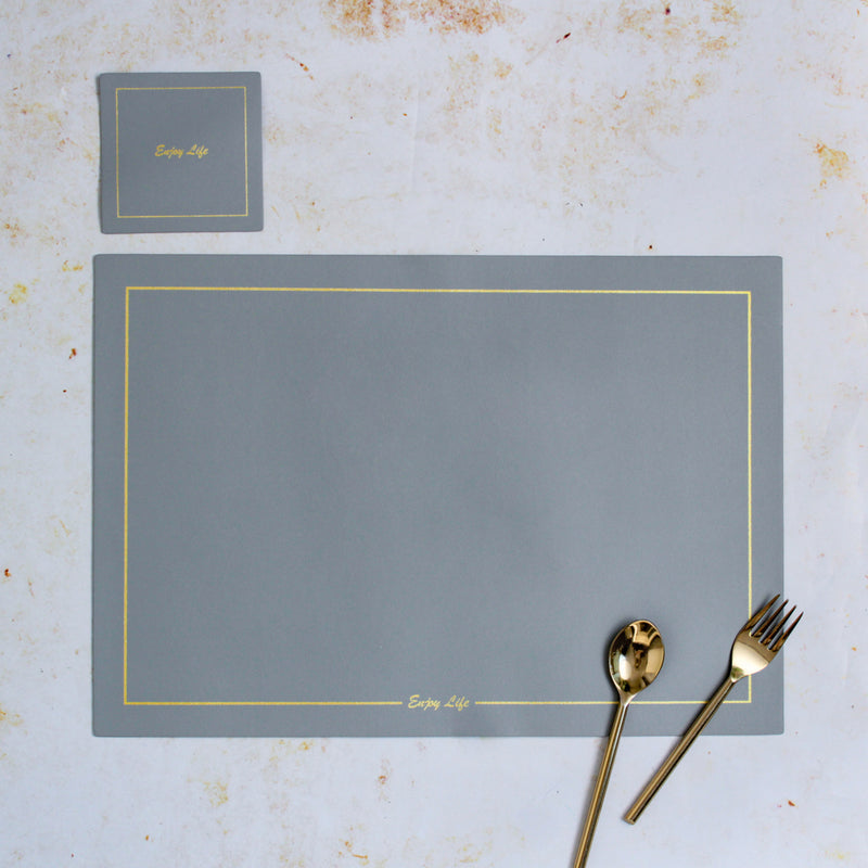 Coaster And Table Mat Set