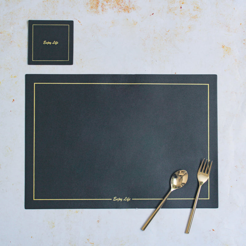 Coaster And Table Mat Set