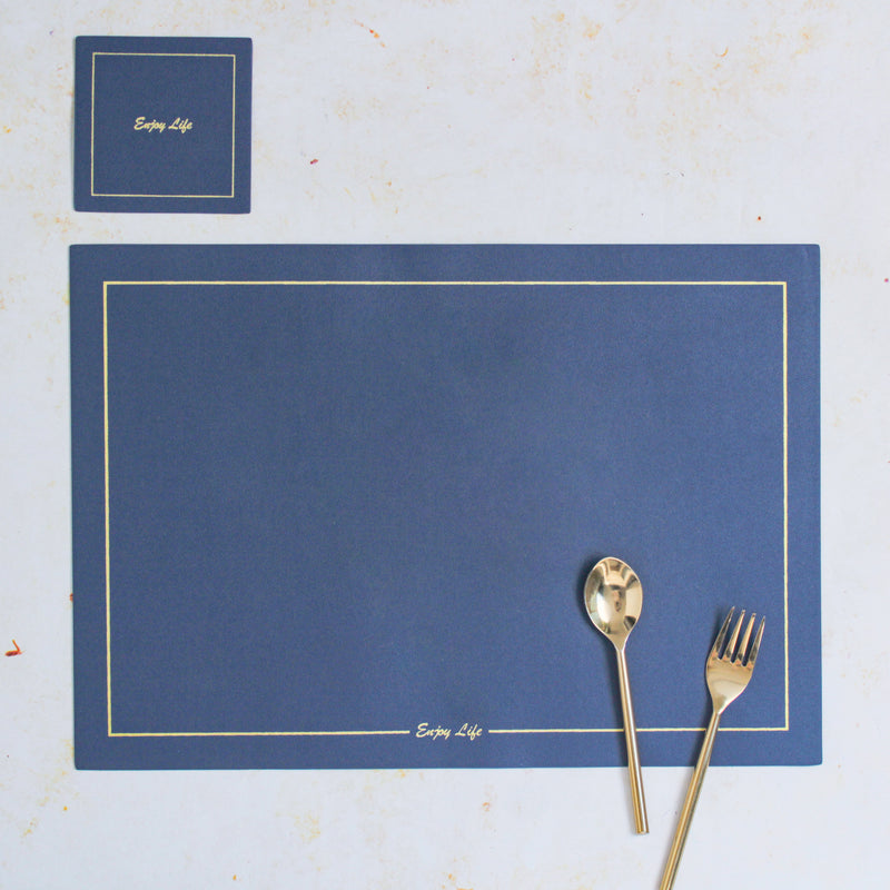 Coaster And Table Mat Set