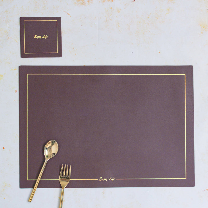 Coaster And Table Mat Set