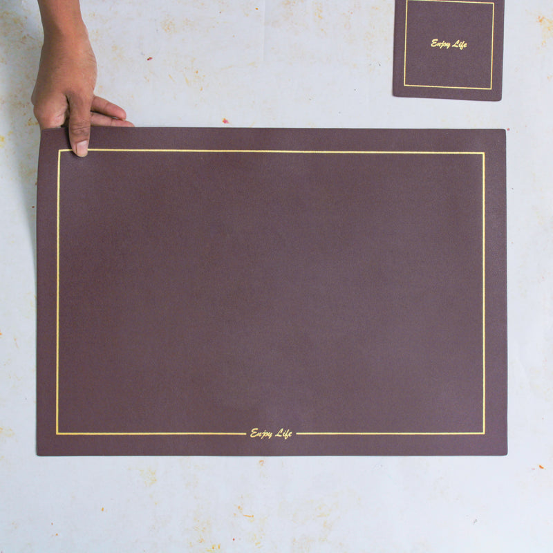 Coaster And Table Mat Set