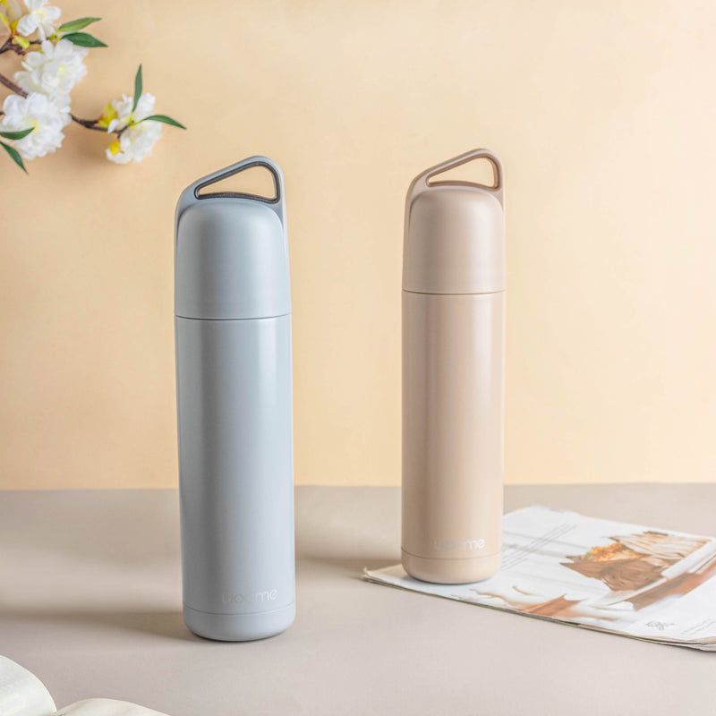 Large Vacuum Steel Flask - Water bottle, flask, drinking bottle | Flask for Travelling & Gym