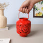 Metal  Lantern-Red