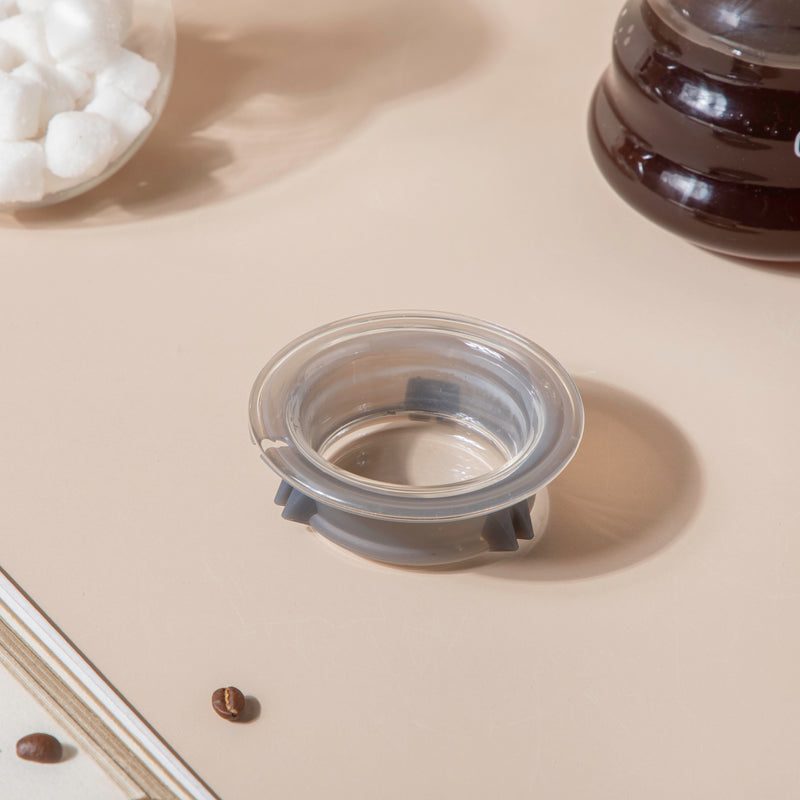 Glass Coffee Pot With Lid Small - Glass pot, glass teapot, pot with lid | Glass pot for Dining table & Home Decor