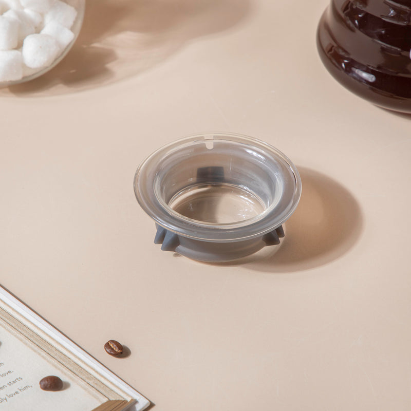 Glass Coffee Server With Lid Medium - Glass pot, glass teapot, pot with lid | Glass pot for Dining table & Home Decor