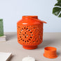 Metal Lantern-Orange
