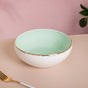 Serving Bowl Mint 1 l - Bowl, ceramic bowl, serving bowls, noodle bowl, salad bowls, bowl for snacks, large serving bowl | Bowls for dining table & home decor