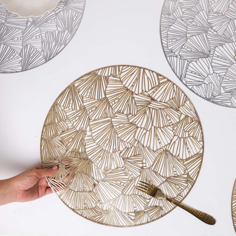 Meshed Vinyl Placemat Set of 2