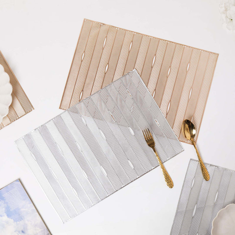 Rectangular PVC Placemat Set of 2