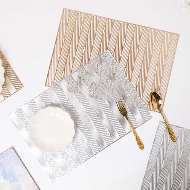 Rectangular PVC Placemat Set of 2