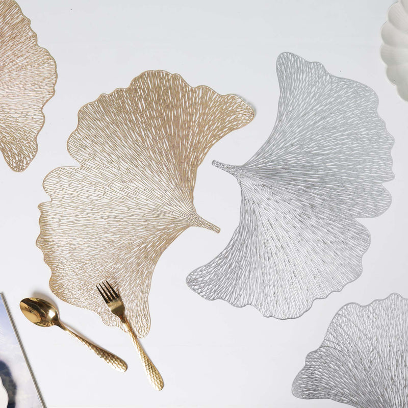 Decorative Leaf Placemat Set of 2