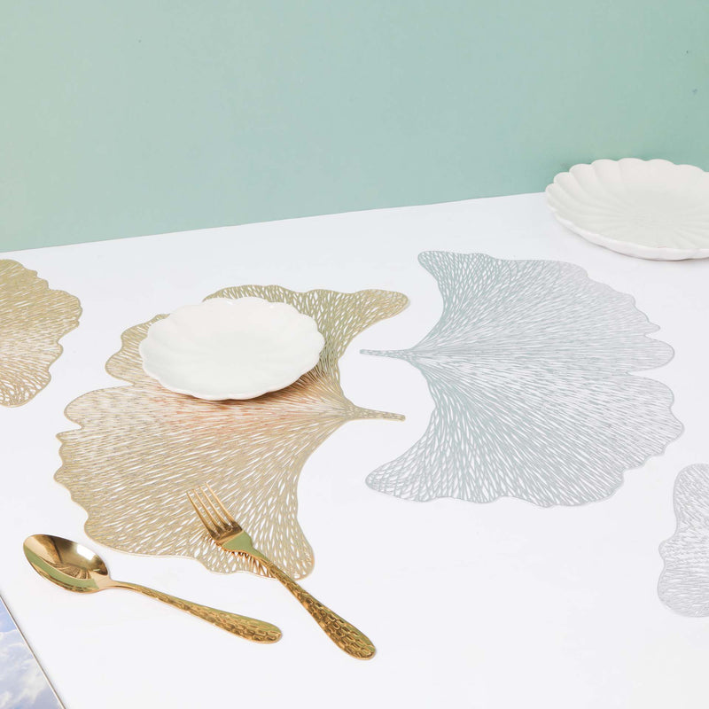 Decorative Leaf Placemat Set of 2