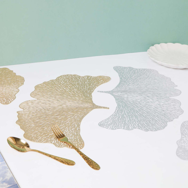 Decorative Leaf Placemat Set of 2